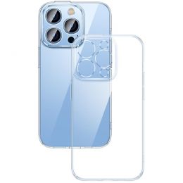 Чехол Baseus Crystal для iPhone 14 Plus (+стекло)