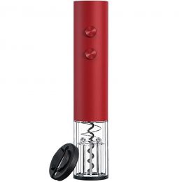 Штопор электрический Circle Joy Electric Wine Bottle Opener Красный