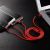 Кабель тройной Baseus Halo 3-in-1 Micro USB+Lightning+Type-C 3.5A 1.2м Красный