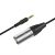 Адаптер CoMica CVM-D-XLR mini Jack TRS - XLR