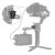 Крепление SmallRig 3025 NATO Clamp для DJI RS2/RSC2/RS3/RS3Pro/RS3mini