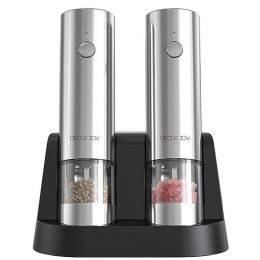 Набор электрических мельниц Circle Joy Fellow Electric Grinder Set Серебро (2 шт)