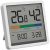 Метеостанция MIIIW NK5253 Mute Thermometer And Hygrometer Clock Белая