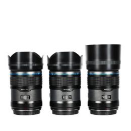 Комплект объективов Sirui Sniper 23/33/56mm F1.2 X-Mount Чёрный