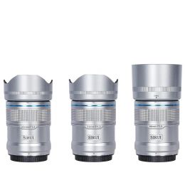 Комплект объективов Sirui Sniper 23/33/56mm F1.2 X-Mount Серебро
