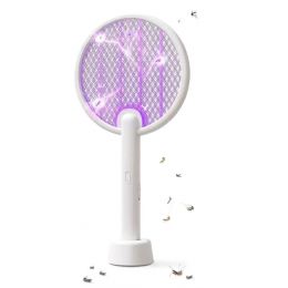 Электрическая мухобойка Qualitell C2 Powerful Electric Mosquito Swatter Белая