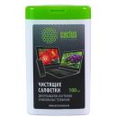 Влажные салфетки для экрана Cactus CS-T1005 100шт