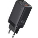 Сетевой адаптер USAMS US-CC180 Sandru GaN 65W Чёрный