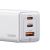 Сетевой адаптер USAMS US-CC180 Sandru GaN 65W Белый