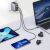 Сетевой адаптер Ugreen CD296 GaN 65W со сменными вилками Серый