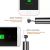 Внешний аккумулятор Baseus No.5 2000mAh с проводом Lightning/Micro USB Оранжевый