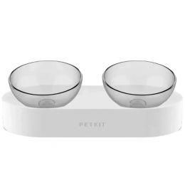 Миска для животных Petkit Adjustable Double Bowl 15° Белая