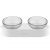 Миска для животных Petkit Adjustable Double Bowl 15° Белая