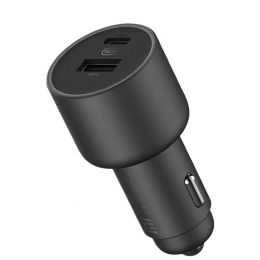Автомобильное зарядное устройство Xiaomi Mi Car Charger Fast Charging Version 1А1С 100W Чёрное