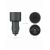 Автомобильное зарядное устройство Xiaomi Mi Car Charger Fast Charging Version 1А1С 100W Чёрное