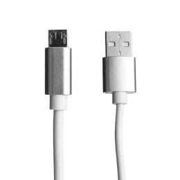 Кабель Cactus USB - micro USB 1м Белый