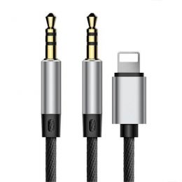 AUX кабель Baseus L33 Lightning - miniJack 3.5mm 120 см Черный
