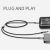 AUX кабель Baseus L33 Lightning - miniJack 3.5mm 120 см Черный