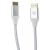Кабель Cactus HDMI 2.1 m/m 1м Серебро