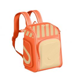 Рюкзак школьный UBOT Full-open Suspension Spine Protection Schoolbag 18L Оранжевый/бежевый