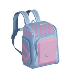 Рюкзак школьный UBOT Full-open Suspension Spine Protection Schoolbag 18L Голубой/розовый