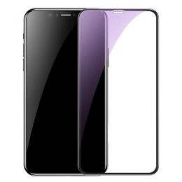 Стекло антибликовое Baseus 0.23mm для iPhone Xs Max Чёрное