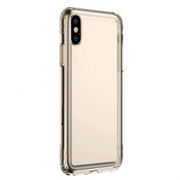 Чехол Baseus Safety Airbags Case для iPhone X/Xs Transparent Gold