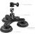Шаровая голова с магнитной присоской SmallRig 4468 Triple Suction Cup для экшн-камеры