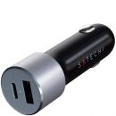 Автомобильное зарядное устройство Satechi 72W Type-C PD Серый