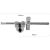 Зажим KUPO KCP-602 SUPER VISER CLAMP CENTER JAW 3.5