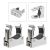 Зажим KUPO KCP-386 LED TUBE LIGHT CLAMP двойной
