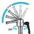 Держатель шарнирный KUPO KCP-246 SUPER GRIP ARM с удлинителем BABY STEEL