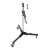 Стойка с редукторной колонной KUPO 382MH LOW BASE WIND-UP STAND на колесах