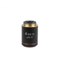 Объектив 4х/0.13 беск/0.17 Achromat (DIN)
