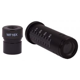 Линза Барлоу 2x и окуляр WF16x для Levenhuk 2L PLUS