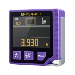 Цифровой уровень с лазерной рулеткой («3 в 1») Ermenrich Verk LQ60