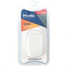 Жесткий диффузор Phottix для вспышки Canon 320EX