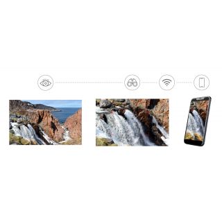 Фотомонокуляр цифровой Levenhuk Kelvin Snap 8x25