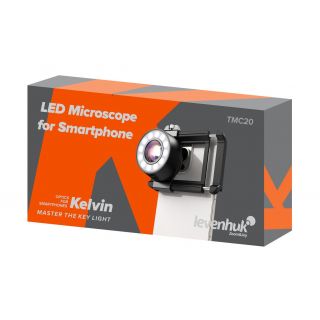 Микроскоп для телефона с подсветкой Levenhuk Kelvin TMC20