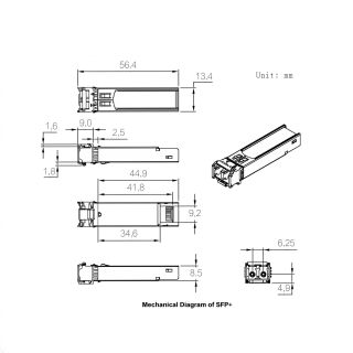 Оптический модуль AVMATRIX SFP 12-RX приемник для SC2020-12G