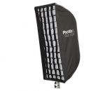 Зонт-софтбокс Phottix HD 40x90 см. с сотками