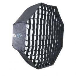 Зонт-октобокс Phottix HD 80 см. с сотками и держателем Varos XS