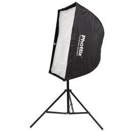 Софтбокс Phottix 70x70 см. и держатель Varos XS