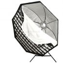Восьмиугольный софтбокс Phottix 2в1 122см.