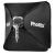 Софтбокс Phottix&nbsp;Transfolder 60x60 см.&nbsp;с креплением для фотовспышки