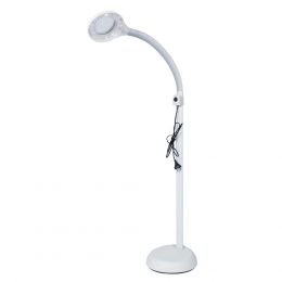 Лупа Veber 8608D 5D на гибкой штанге с подсветкой LED