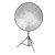 Складная портретная тарелка 100 см. Falcon Eyes SoftLight Octa 100 BW