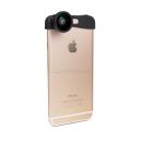 Объектив 3в1 для iPhone 6/6S (фишай, ширик и макро)