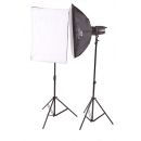 Комплект импульсного света FST E-250 Softbox Kit