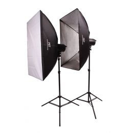 Комплект импульсного света FST F-400 Softbox Kit